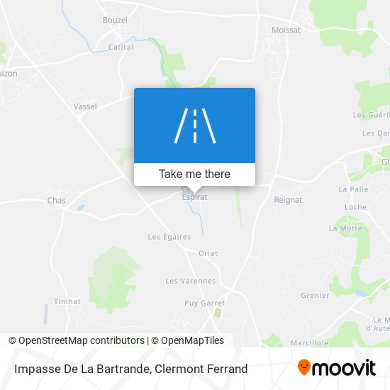 Impasse De La Bartrande map