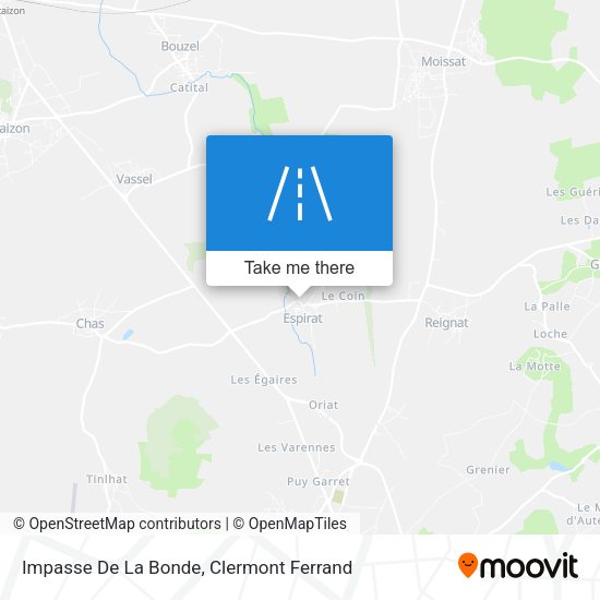 Impasse De La Bonde map