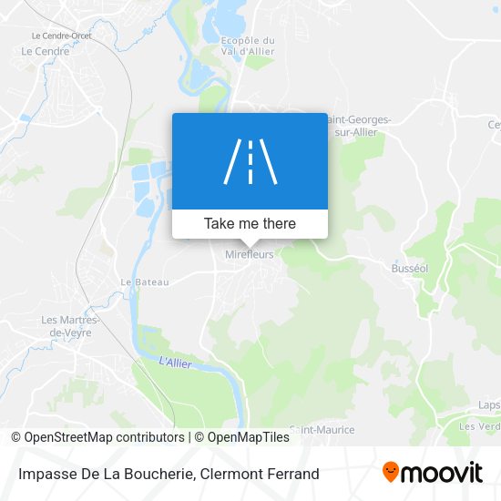 Impasse De La Boucherie map