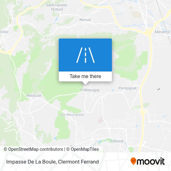 Impasse De La Boule map