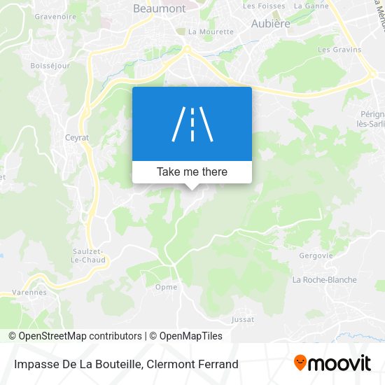 Impasse De La Bouteille map