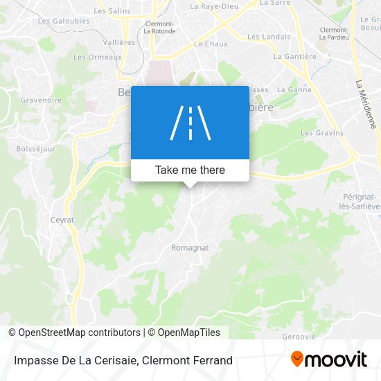 Impasse De La Cerisaie map