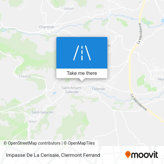 Impasse De La Cerisaie map