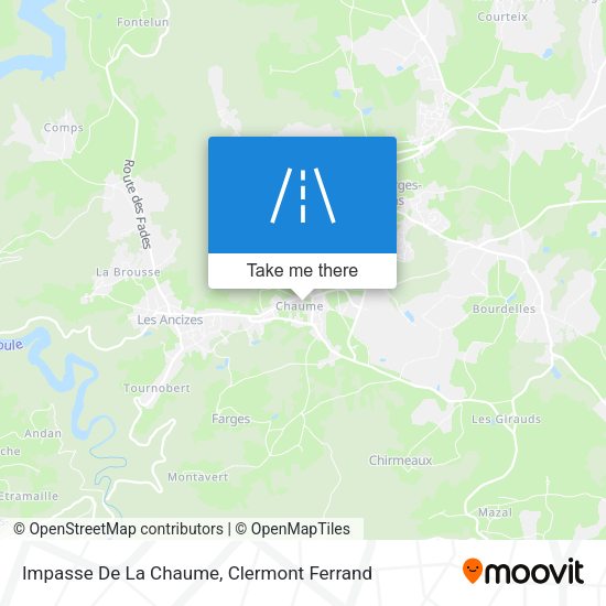 Impasse De La Chaume map