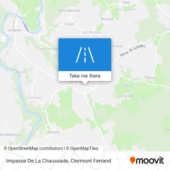 Impasse De La Chaussade map