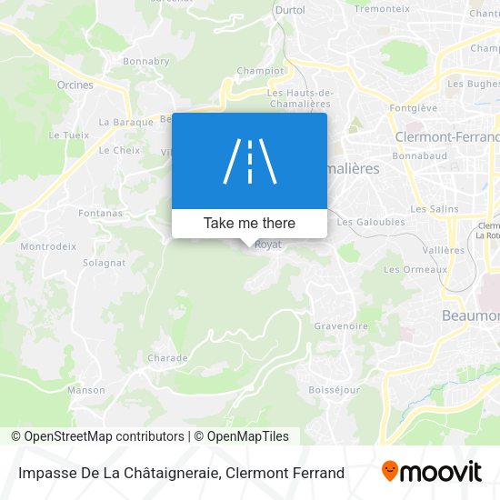 Impasse De La Châtaigneraie map