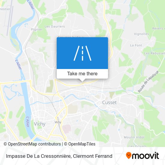 Impasse De La Cressonnière map