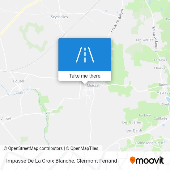 Impasse De La Croix Blanche map
