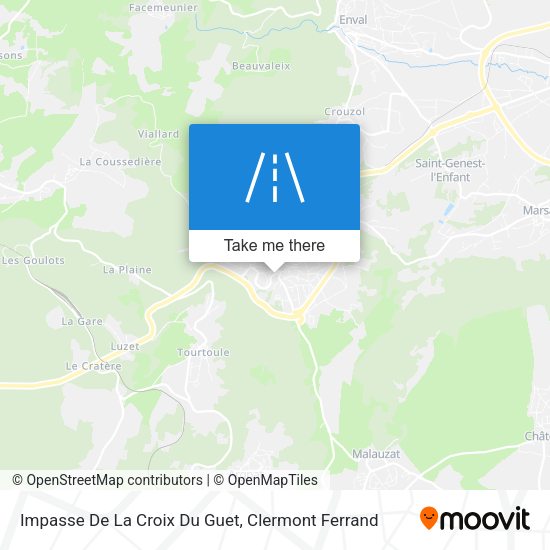 Impasse De La Croix Du Guet map