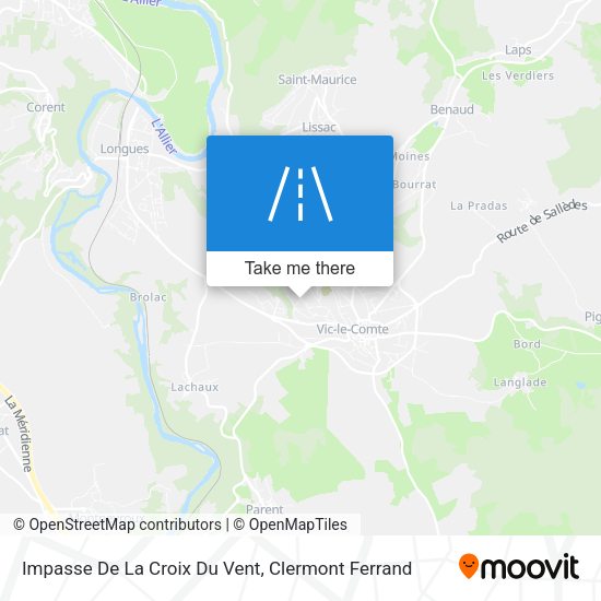 Impasse De La Croix Du Vent map
