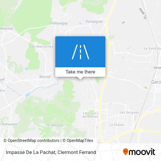 Impasse De La Pachat map