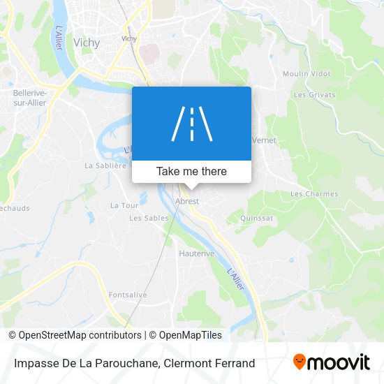 Impasse De La Parouchane map
