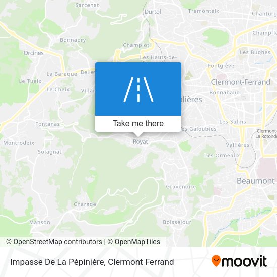Impasse De La Pépinière map