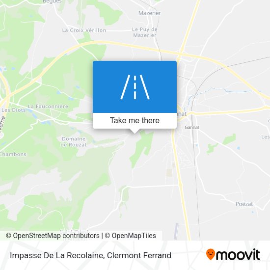 Impasse De La Recolaine map