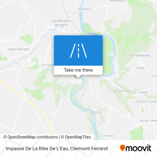 Impasse De La Ribe De L'Eau map