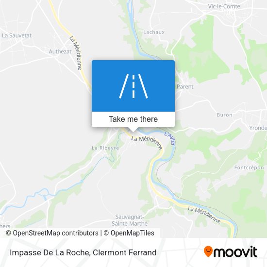 Impasse De La Roche map
