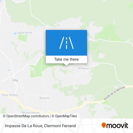Impasse De La Roue map