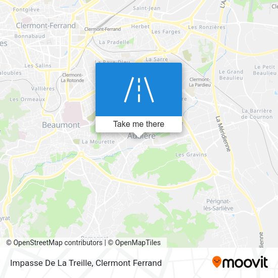 Impasse De La Treille map