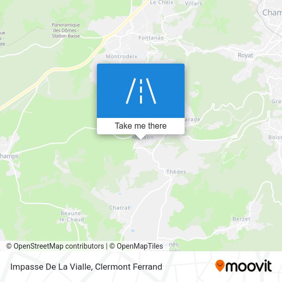Impasse De La Vialle map