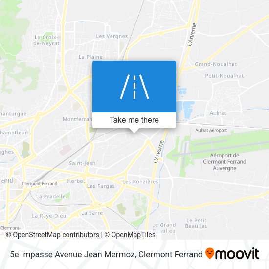 5e Impasse Avenue Jean Mermoz map