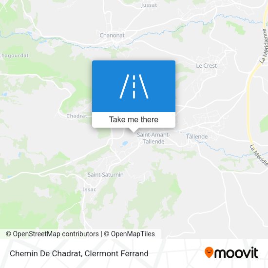 Chemin De Chadrat map