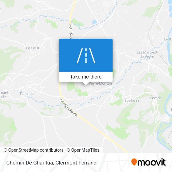 Chemin De Chantua map