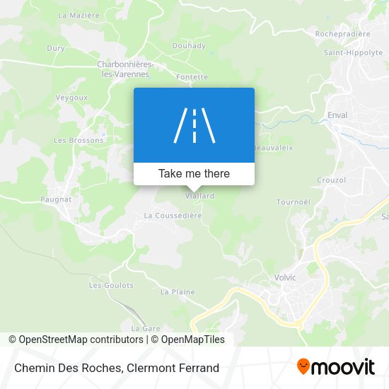 Chemin Des Roches map