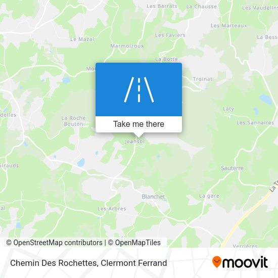 Chemin Des Rochettes map