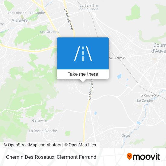 Chemin Des Roseaux map