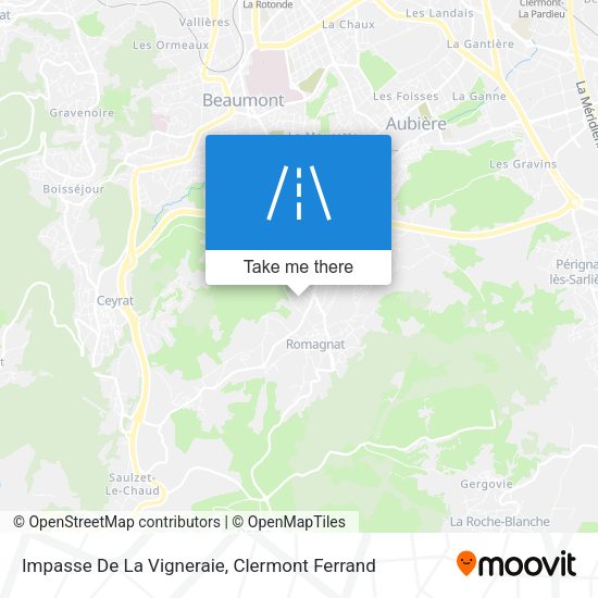 Impasse De La Vigneraie map