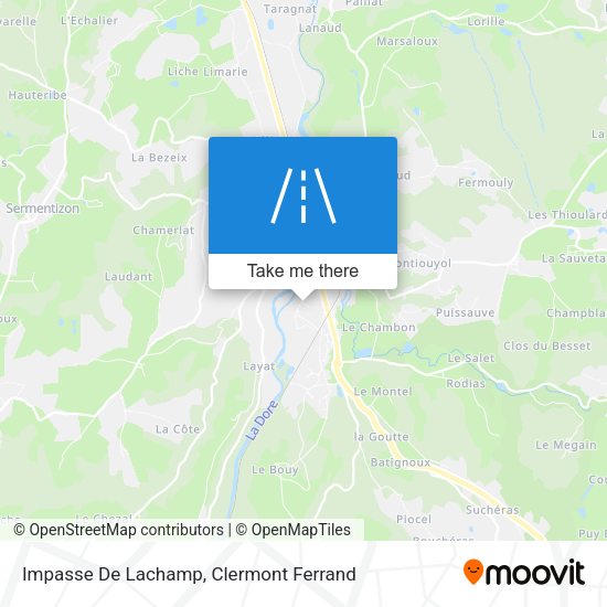Impasse De Lachamp map