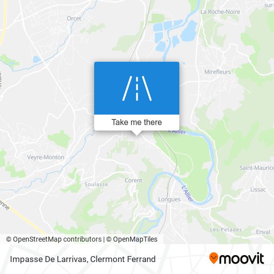 Impasse De Larrivas map