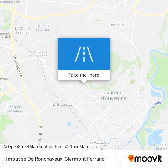 Impasse De Ronchavaux map