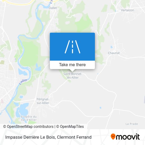Impasse Derrière Le Bois map