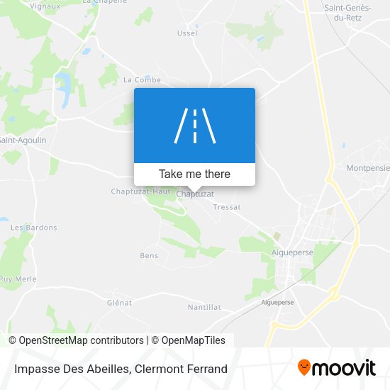 Impasse Des Abeilles map
