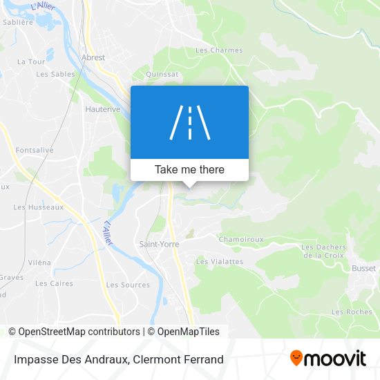 Impasse Des Andraux map