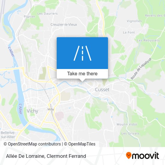 Allée De Lorraine map
