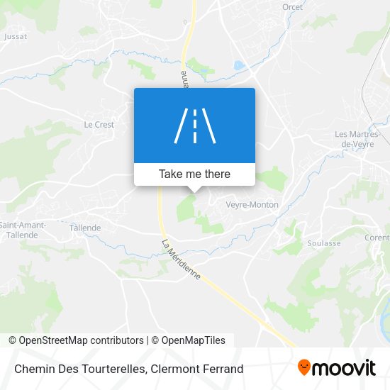 Chemin Des Tourterelles map
