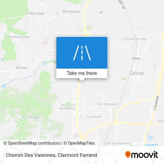 Chemin Des Varennes map