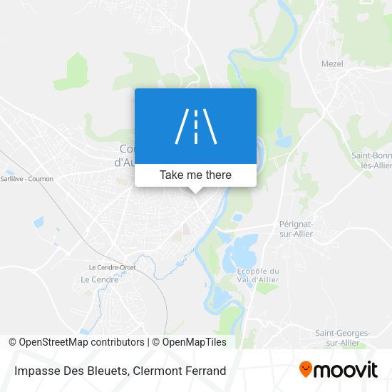 Impasse Des Bleuets map