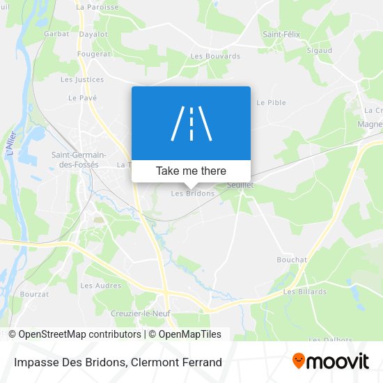 Impasse Des Bridons map