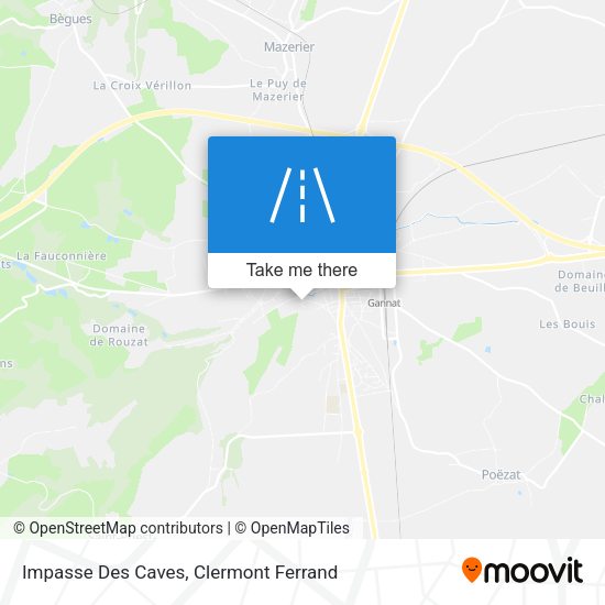 Impasse Des Caves map