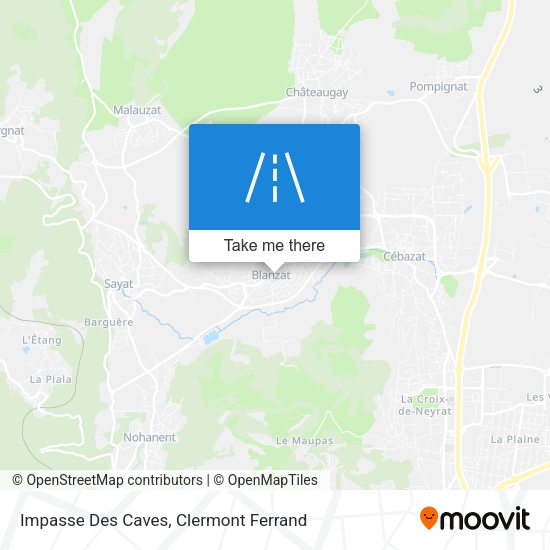 Impasse Des Caves map