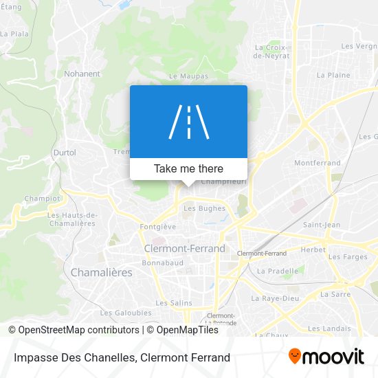 Impasse Des Chanelles map