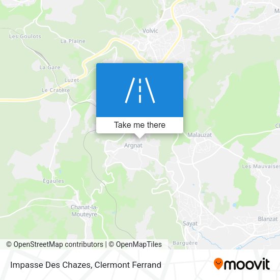 Impasse Des Chazes map