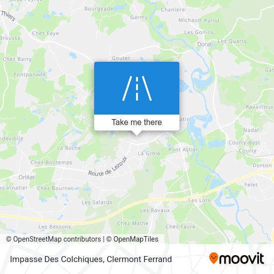 Impasse Des Colchiques map