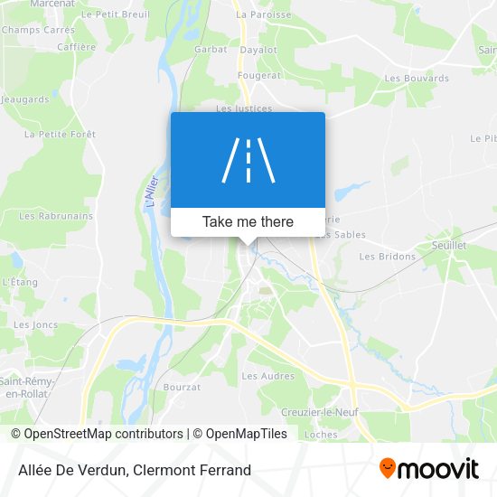 Allée De Verdun map