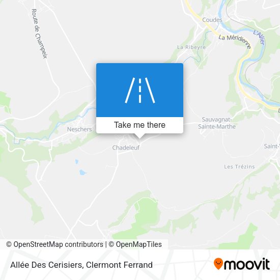 Allée Des Cerisiers map