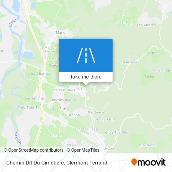 Chemin Dit Du Cimetière map