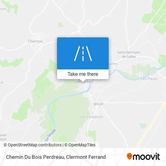 Chemin Du Bois Perdreau map